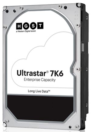Жесткий диск 4TB SATA 6Gb/s Western Digital 0B36040 3.5" Ultrastar HC310 7200rpm 256MB Bulk
