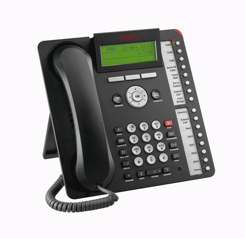 Сброс телефона avaya 1616