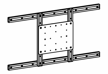 

Адаптер Ergotron 60-548-009 VESA 800 x 400мм, 60-548-009