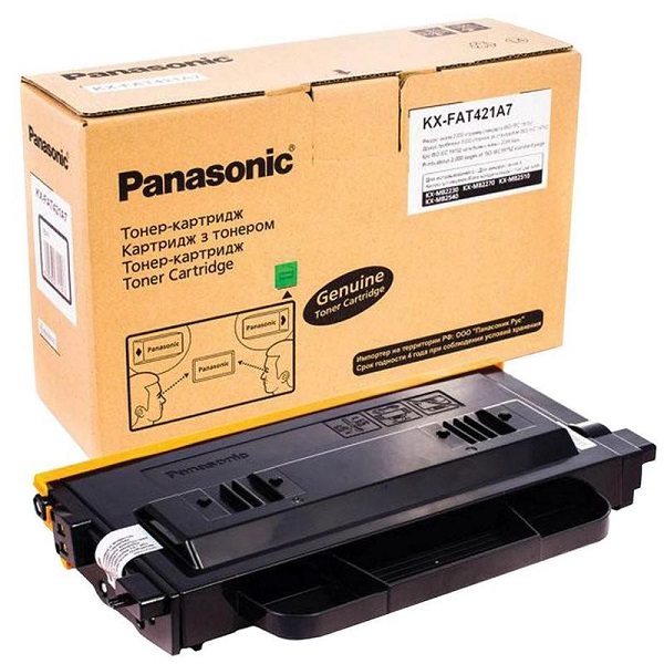 

Фотобарабан Panasonic KX-FAD412A7 для KX-MB2000/KX-MB2020/MB2030/MB1900 на 6000 копий, KX-FAD412A7