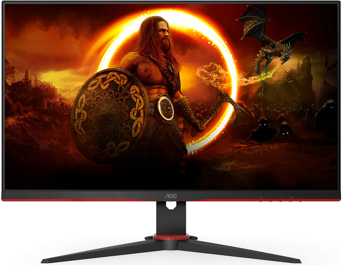 Монитор 27" AOC 27G2SAE 1920x1080 165Гц VA WLED 16:9 4ms VGA 2*HDMI DP 3000:1 80M:1 178/178 350cd Speakers Black