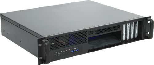 Корпус серверный 2U Procase FM236-B-0 черный, без блока питания, глубина 360мм, MB 9.6"x9.6"
