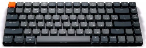 Клавиатура Wireless Keychron K3 ультратонкая, 84 клавиши, RGB подстветка, blue switch, алюминиевый корпус, серая K3E2 - фото 4