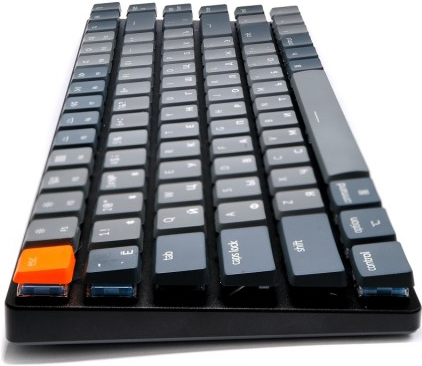 Клавиатура Wireless Keychron K3 ультратонкая, 84 клавиши, RGB подстветка, blue switch, алюминиевый корпус, серая K3E2 - фото 6