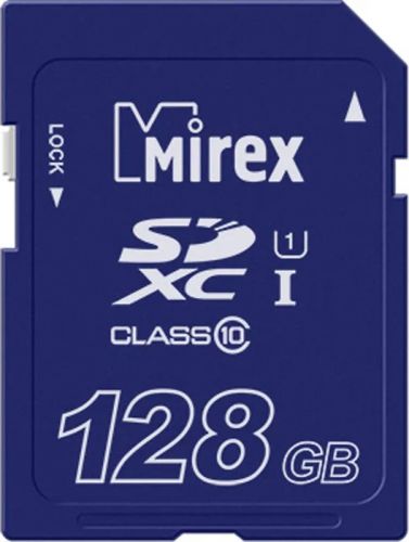Карта памяти 128GB Mirex 13611-SD10C128 SDXC Class 10 UHS-I