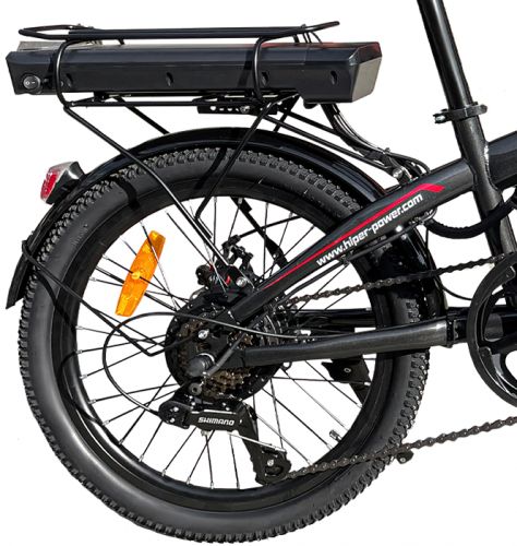 Велосипед HIPER Engine Fold X1 HE-FX01 Graphite - фото 2