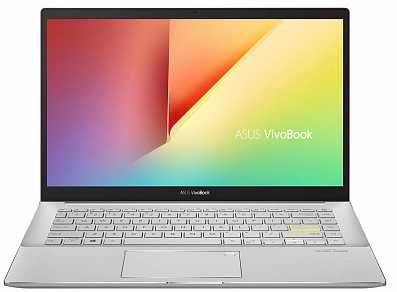 Ноутбук ASUS VivoBook S433JQ-EB092 90NB0RD1-M03490 i5-1035G1/8GB/512GB SSD/GeForce MX350/14" FHD/IPS/WiFi/BT/Cam/noOS/red - фото 1