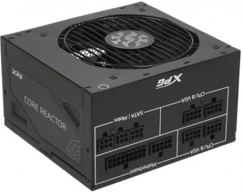 Блок питания ATX ADATA XPG CORE REACTOR 650W, active PFC, 80Plus Gold, 120mm fan, full modular