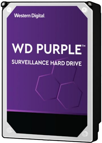 Жесткий диск 10TB SATA 6Gb/s Western Digital WD101PURZ 3.5" WD Purple 7200rpm 256MB DV&NVR с поддержкой аналитики данный (AI)