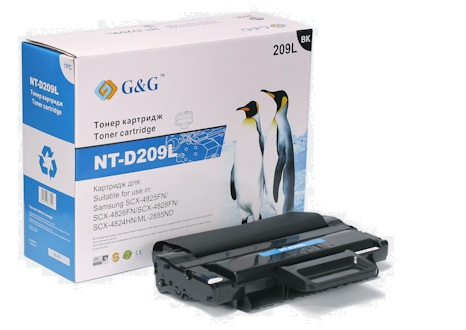 Тонер-картридж G&G NT-D209L для Samsung SCX-4825FN/SCX-4826FN/SCX-4828FN/SCX-4824HN/ML-2855ND