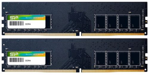 Модуль памяти DDR4 16GB (2*8GB) Silicon Power SP016GXLZU360B2A XPOWER AirCool PC4-28800 3600МГц CL18 1Gx8 SR 1.35V