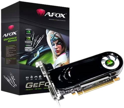 

Видеокарта PCI-E Afox GeForce GT610 AF610-2048D3L5 2GB DDR3 64bit 40nm 810/1000MHz D-Sub/DVI-D/HDMI RTL, GeForce GT610