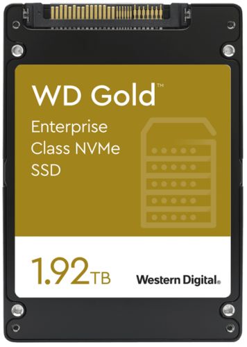 Накопитель SSD 2.5'' Western Digital WDS192T1D0D gold 1920GB U.2 PCIe Gen 3.1 x4 NVMe