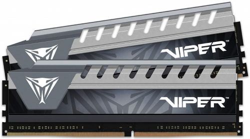 Модуль памяти DDR4 8GB (2*4GB) Patriot Memory PVE48G266C6KGY Viper Elite PC4-21300 2666MHz CL16 288-pin 1.2V XMP Радиатор