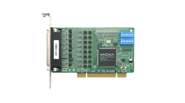 

Плата MOXA CP-118U w/o Cable 8 port RS-232/422/485, Universal PCI, 921.6Kbps, surge protectoin, CP-118U w/o Cable