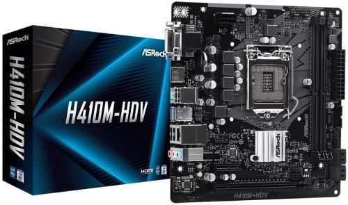 Материнская плата mATX ASRock H410M-HDV