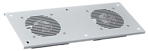 Вентиляторный модуль W&T WT-2238B-2FG-RU потолочный 2 вентилятора с термодатчиком, серый