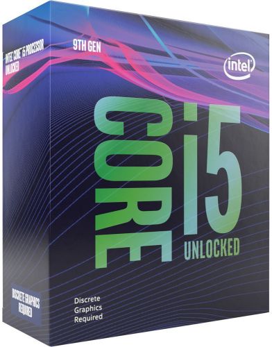 Процессор Intel Core i5-9600KF BX80684I59600KF Coffee Lake 6-Core 4.6GHz (LGA1151v2, DMI 8GT/s, L3 9MB, 95W, 14nm) BOX w/o cooler (без видеоядра)