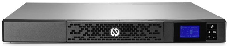 

Источник бесперебойного питания HPE UPS R1500 G5 Q1L90A INTL, 220V/230V/240V, 1550VA/1100W, Input C14, Output 5 - NEMA 5-15R, (J2R03A), UPS R1500 G5