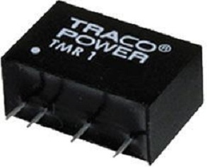 Преобразователь DC-DC модульный TRACO POWER TMR 1-2411 Монтаж: на плату, SIP6; P вых: 1 Вт; #: 1; U вх: 18...36 В; Выход: 5 В; Возможности: ДУ