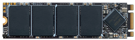 Накопитель SSD M.2 2280 Lexar NM100 512GB, SATA (6Gb/s), up to 550 MB/s read and 440 MB/s write LNM100-512RB - фото 1