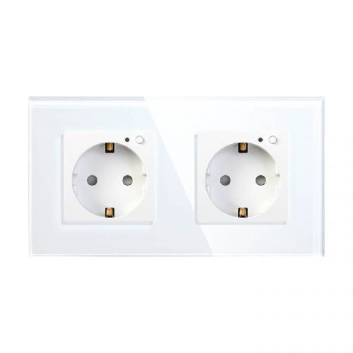 Розетка HIPER IoT Outlet W02 HDY-OW02 Wi-Fi 2,4 ГГц, IEEE802.11b/g/n, AC 100-250В, 10А; 50 Гц, 3800 Вт (250В/10А), белая sh wn518w2 2 4ghz 802 11b g n wi fi repeater white ac 100 240v