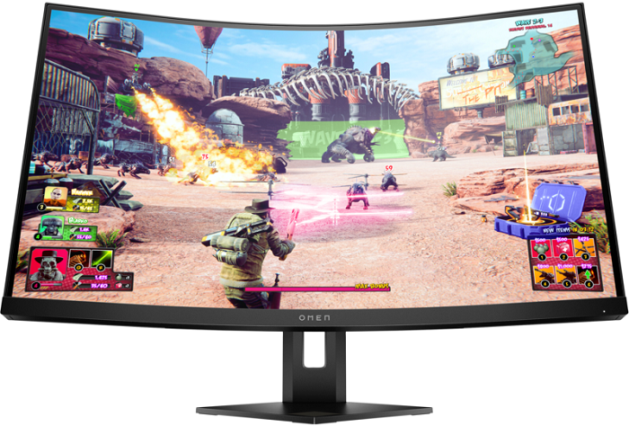 

Монитор 27" HP OMEN 27c QHD 35D67AA 2560x1440, VA, 16:9, 400cd/m2, 3000:1, 1ms, 240Hz, Curved 1000R, HDMI, DP, 2*USB 3.1, black, OMEN 27c QHD