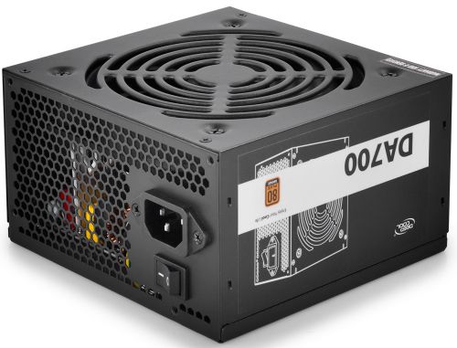 Блок питания ATX Deepcool DA700N 700W (120mm LED FAN, A.PFC, 6xSATA, 80+ Bronze) Ret