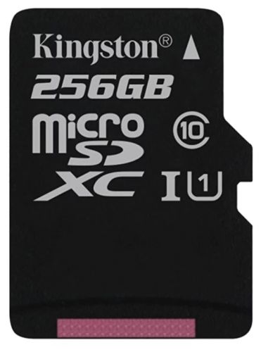 Карта памяти 256GB Kingston SDCS/256GBSP Canvas Select 80R CL10 UHS-I Single Pack w/o Adapter SDCS/256GBSP - фото 1