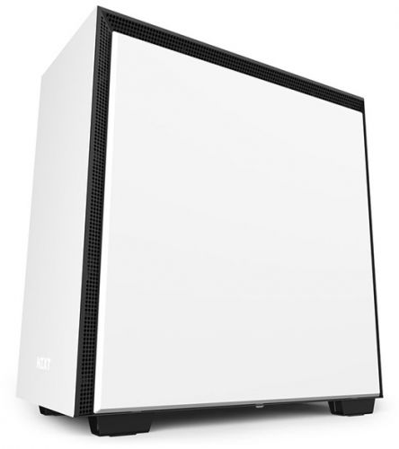 Корпус ATX NZXT H710i white/black, без БП, закаленное стекло, fan 3x120, 1x140mm, LED-подсветка, 3xUSB 3.1 (Type-A/Type-С), audio CA-H710I-W1 - фото 1