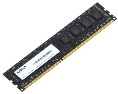 Модуль памяти DDR3 8GB AMD R338G1339U2S-U 1333MHz, PC3-10600, CL9, 1.5V, Non-ECC, RTL