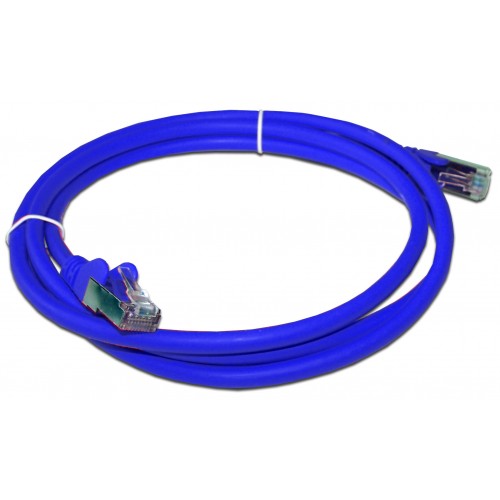 

Кабель патч-корд Lanmaster LAN-PC45/S6A-3.0-BL RJ45 - RJ45, 4 пары, FTP, категория 6A, 3 м, синий, LSZH, LAN-PC45/S6A-3.0-BL