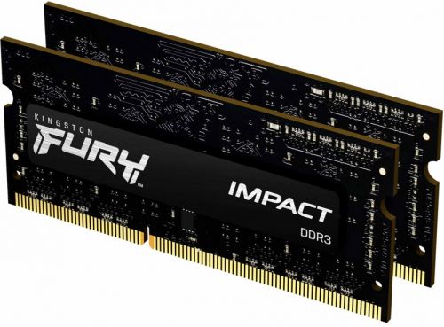 Модуль памяти SODIMM DDR3 8GB (2*4GB) Kingston FURY KF318LS11IBK2/8 Impact 1866MHz CL11 1.35V