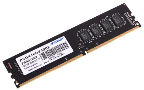 Модуль памяти DDR4 16GB Patriot Memory PSD416G24002 Signature Line PC4-19200 2400MHz CL17 1.2V RTL