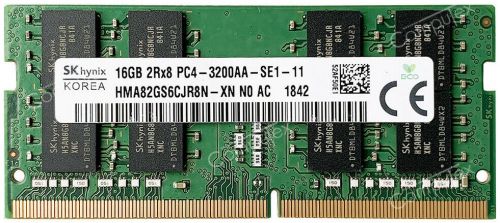 Модуль памяти SODIMM DDR4 16GB Hynix original HMA82GS6CJR8N-XN PC4-25600, 3200MHz, CL22, 1.2V