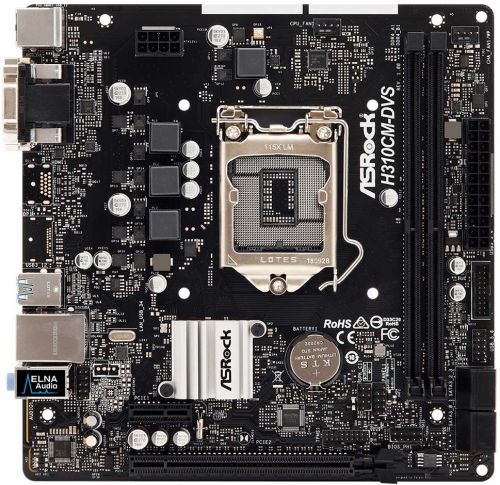 Материнская плата mATX ASRock H310CM-DVS