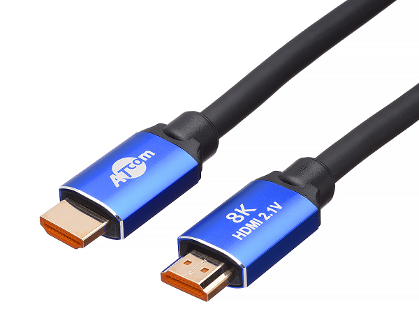 

Кабель HDMI Atcom AT8882 5 m (HighSpeed, Metal gold, блистер) ver 2.1, AT8882