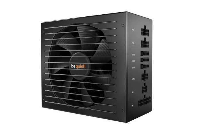 

Блок питания ATX Be quiet! STRAIGHT POWER 11 750W BN307 ATX 2.51, active PFC, 80 PLUS Platinum, 135mm fan, full cable management, STRAIGHT POWER 11 750W