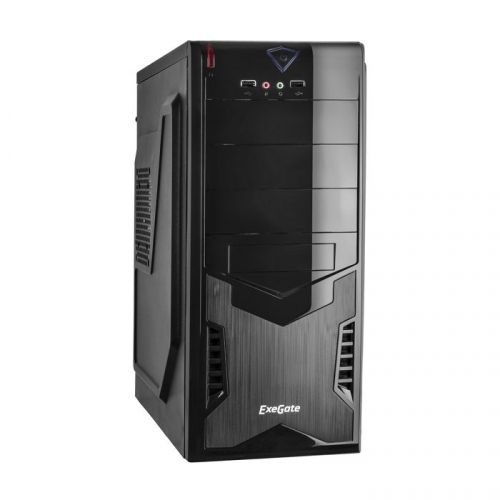 

Корпус ATX Exegate CP-601 EX261450RUS miditower, CP450W, 80mm, 2*USB, Audio, black, CP-601