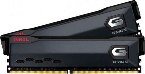 Модуль памяти DDR4 16GB (2*8GB) Geil GOG416GB3200C16ADC Orion PC4-25600 3200MHz CL16 titanium gray heat spreader 1.35V