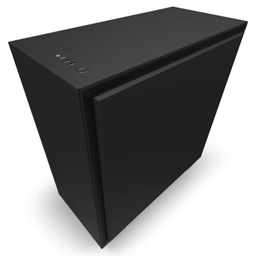 Корпус ATX NZXT H710 black/black, без БП, закаленное стекло, fan 3x120, 1x140mm, 3xUSB 3.1 (Type-A/Type-С), audio CA-H710B-B1 - фото 2