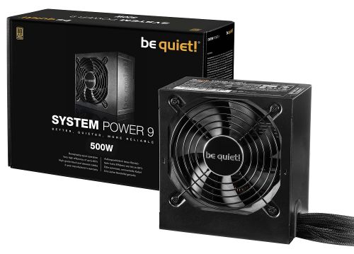 Блок питания ATX Be quiet! SYSTEM POWER 9 500W BN246 aPFC, 80Plus Bronze, 120mm fan, RTL