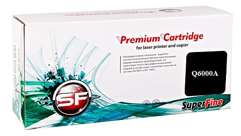 Картридж SuperFine SFR-Q6000A для HP Q6000A CLJ 2600/1600 2.5K black картридж hi black hb cb541a
