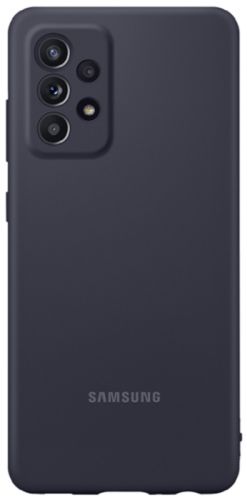 Чехол - накладка Samsung EF-PA725TBEGRU Silicone Cover A72, чёрный