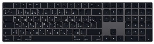 Клавиатура Bluetooth Apple Magic Keyboard  (MRMH2RS/A) with Numeric Keypad Space Gray