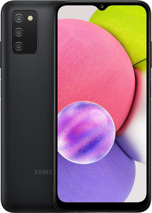 

Смартфон Samsung Galaxy A03s 3/32GB SM-A037FZKDSKZ black, Galaxy A03s 3/32GB