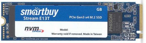 

Накопитель SSD M.2 2280 SmartBuy SBSSD-128GT-PH13T-M2P4 Stream E13T 128GB PCIe3x4 NVMe TLC 1700/1550MB/s IOPS 300K MTBF 1.6M, SBSSD-128GT-PH13T-M2P4