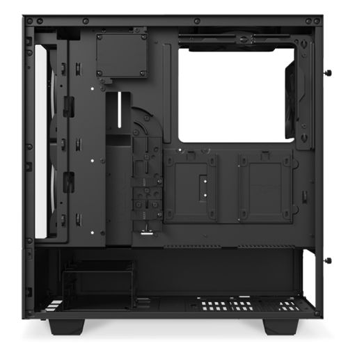 Корпус ATX NZXT H510 Elite black matte, без БП, закаленное стекло, fan 2x140mm RGB, LED-подсветка, 2xUSB 3.1 (Type-A/Type-С), audio CA-H510E-B1 - фото 4