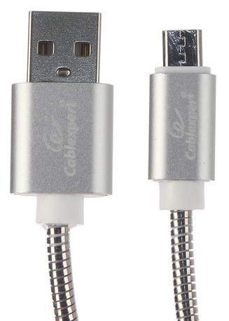 

Кабель интерфейсный USB 2.0 Cablexpert CC-G-mUSB02S-1M, CC-G-mUSB02S-1M