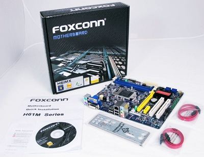 H61mxe foxconn какие процессоры поддерживает